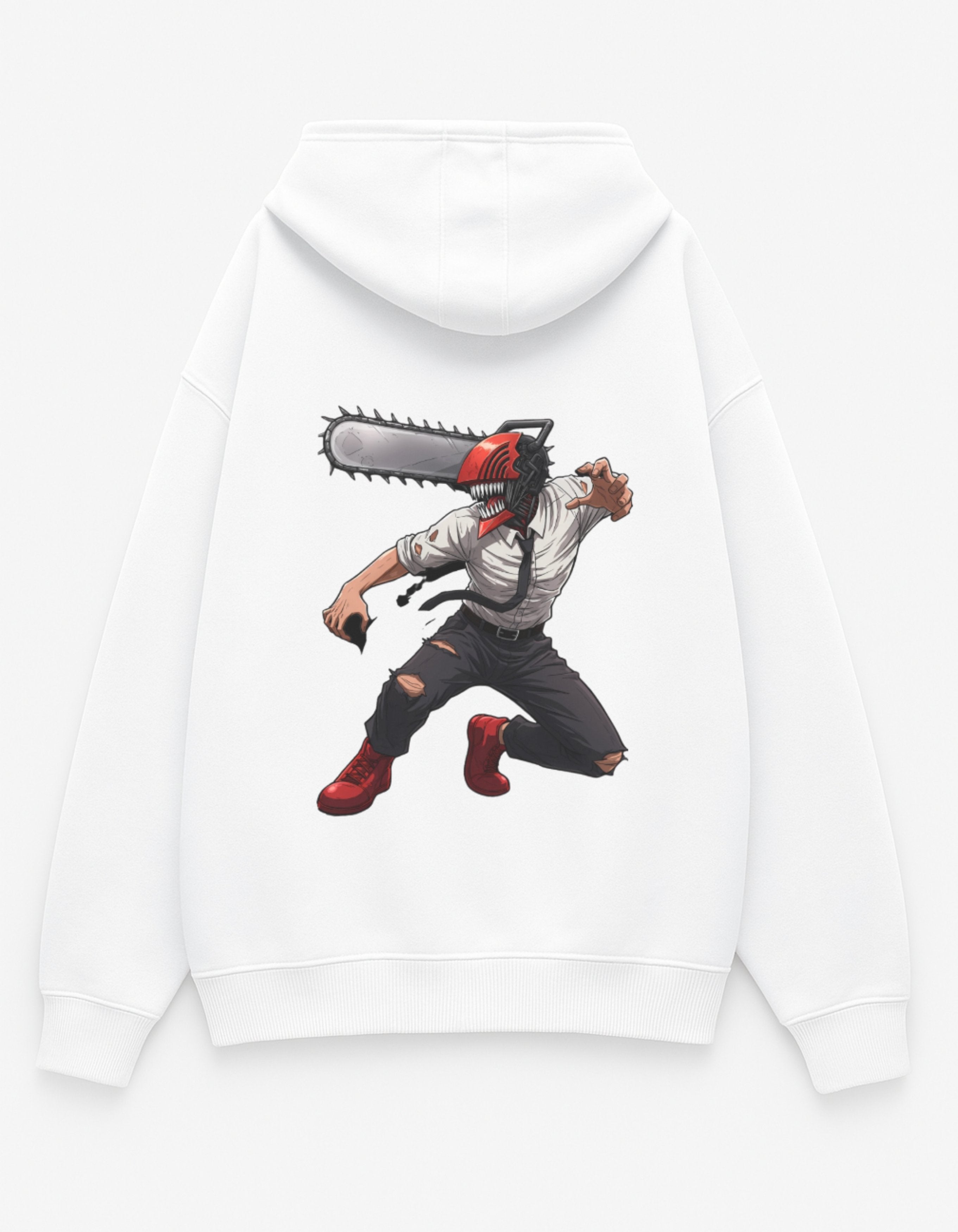 Chainsaw Fighter Oversized Hoodie