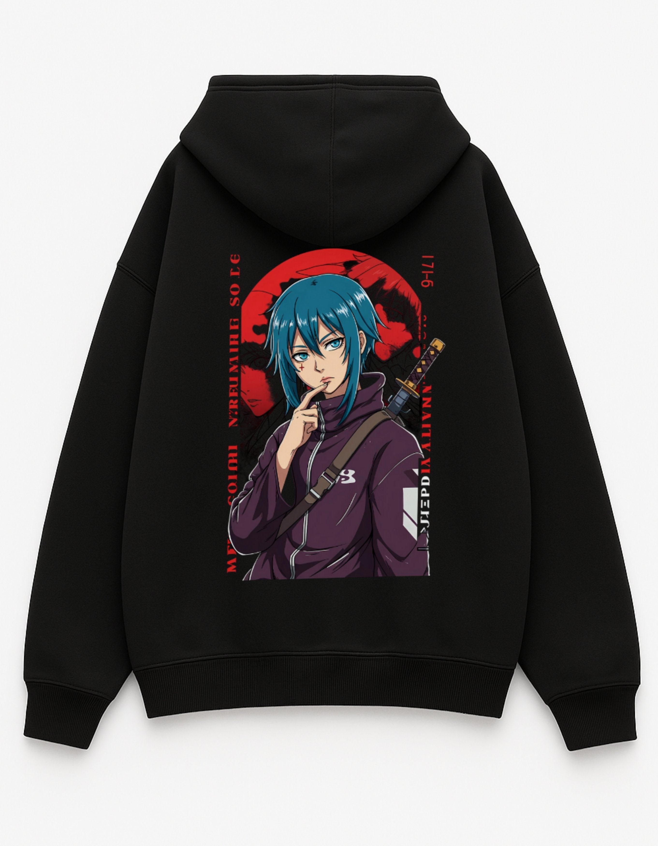Shadow Samurai Oversized Hoodie