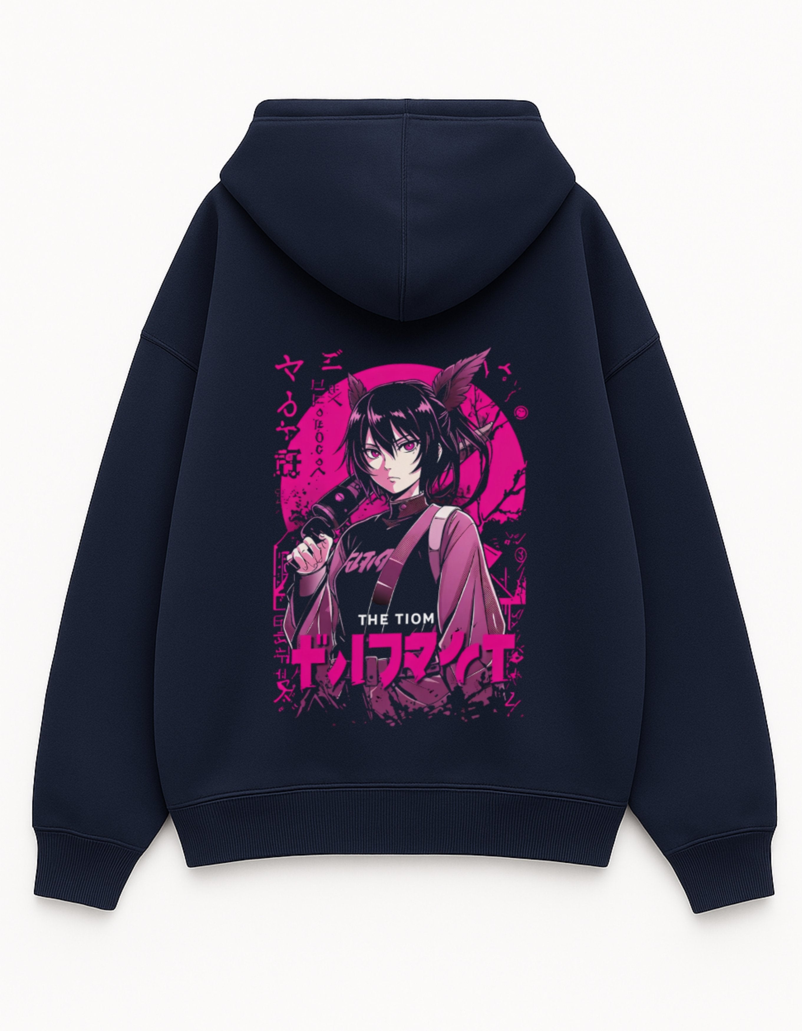 Neon Ronin Oversized Hoodie