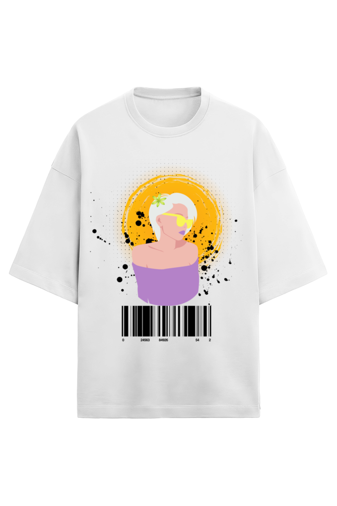 Wear Art with the  Portrait Terry T-Shirt