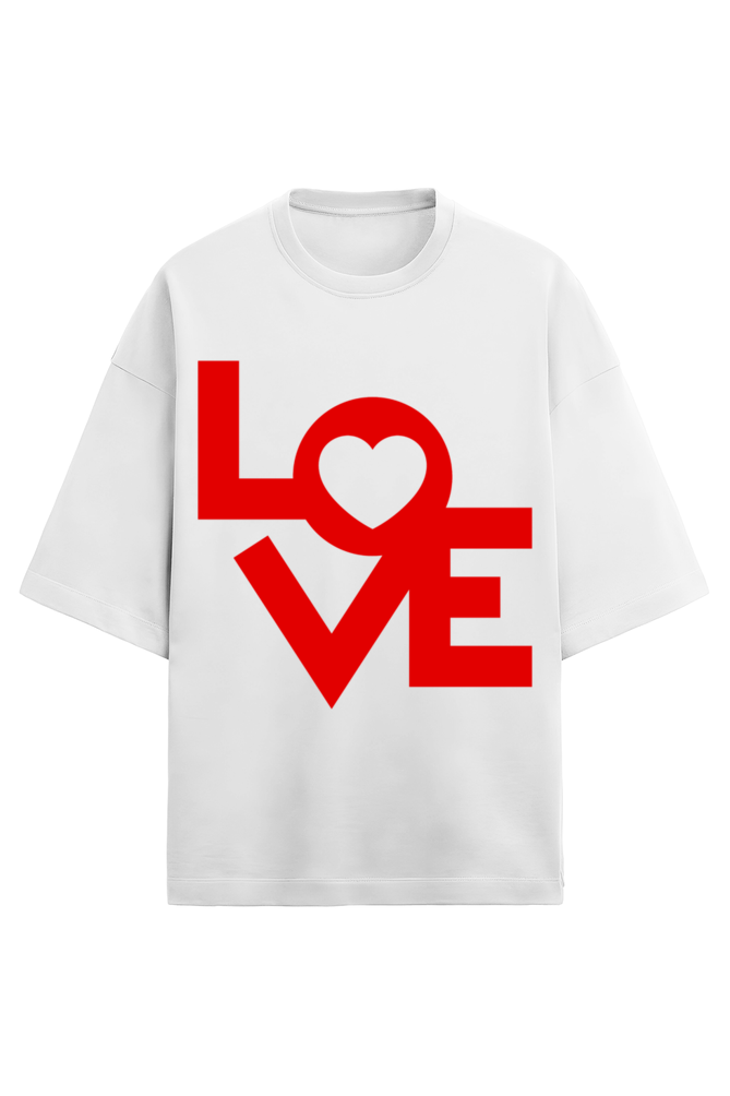 Love Terry Cloth T-shirt | Soft & Stylish Valentine’s Day Statement