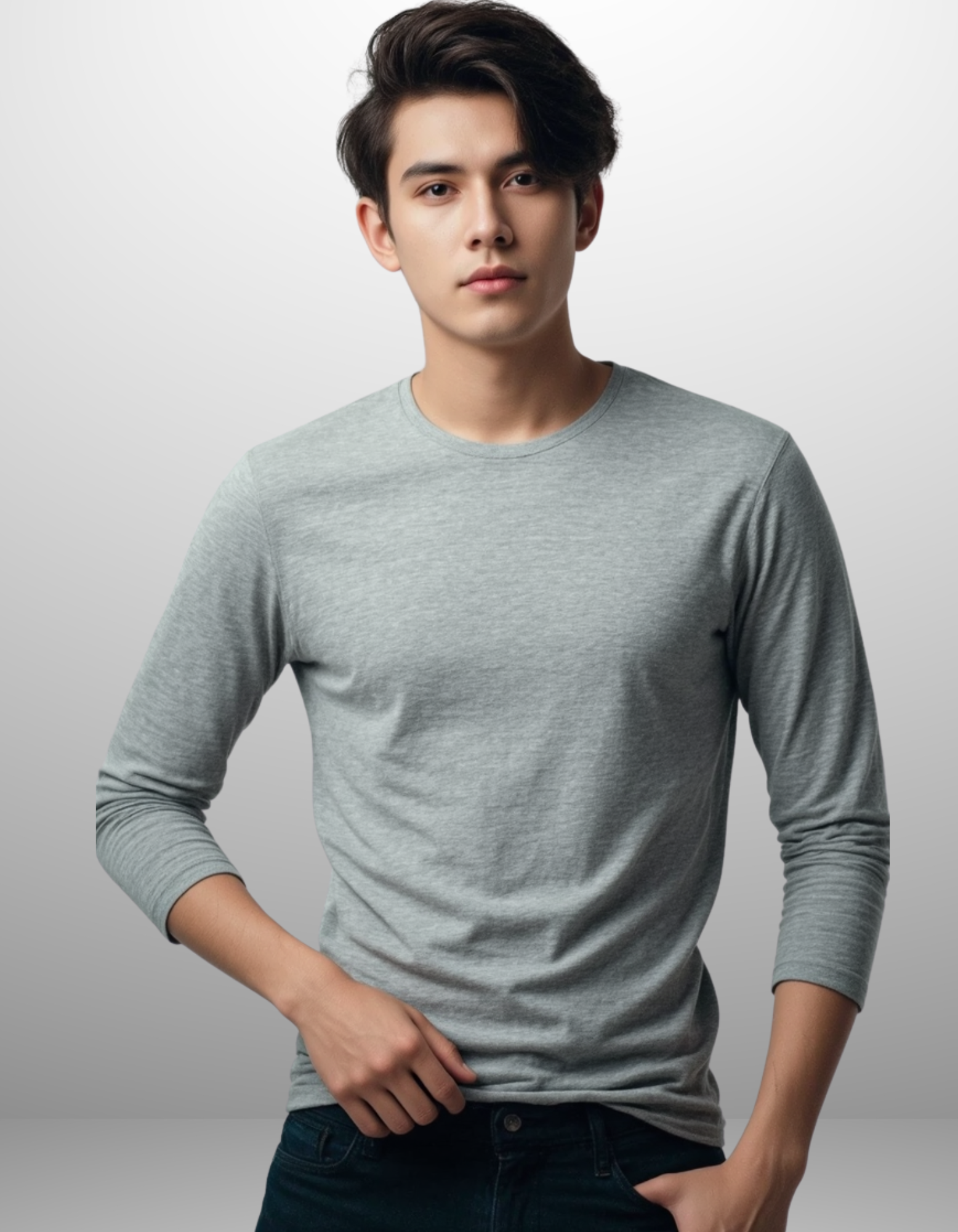 Long-Sleeve Streetwear Tee