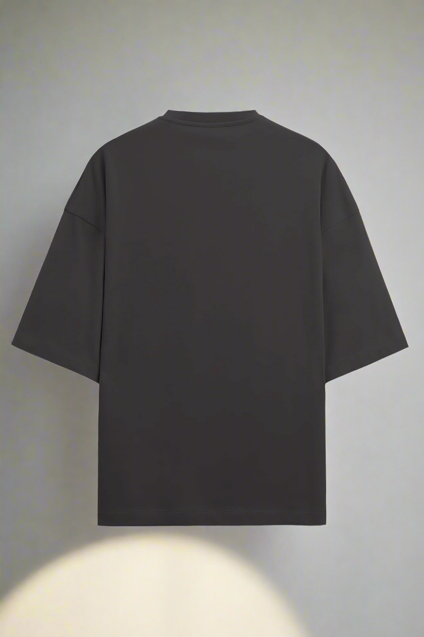 Terry Oversized T-Shirt with Girl Focused Design – Empowering Style