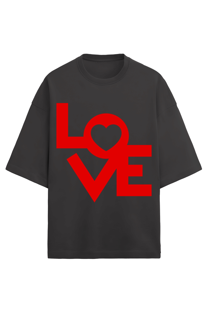 Love Terry Cloth T-shirt | Soft & Stylish Valentine’s Day Statement