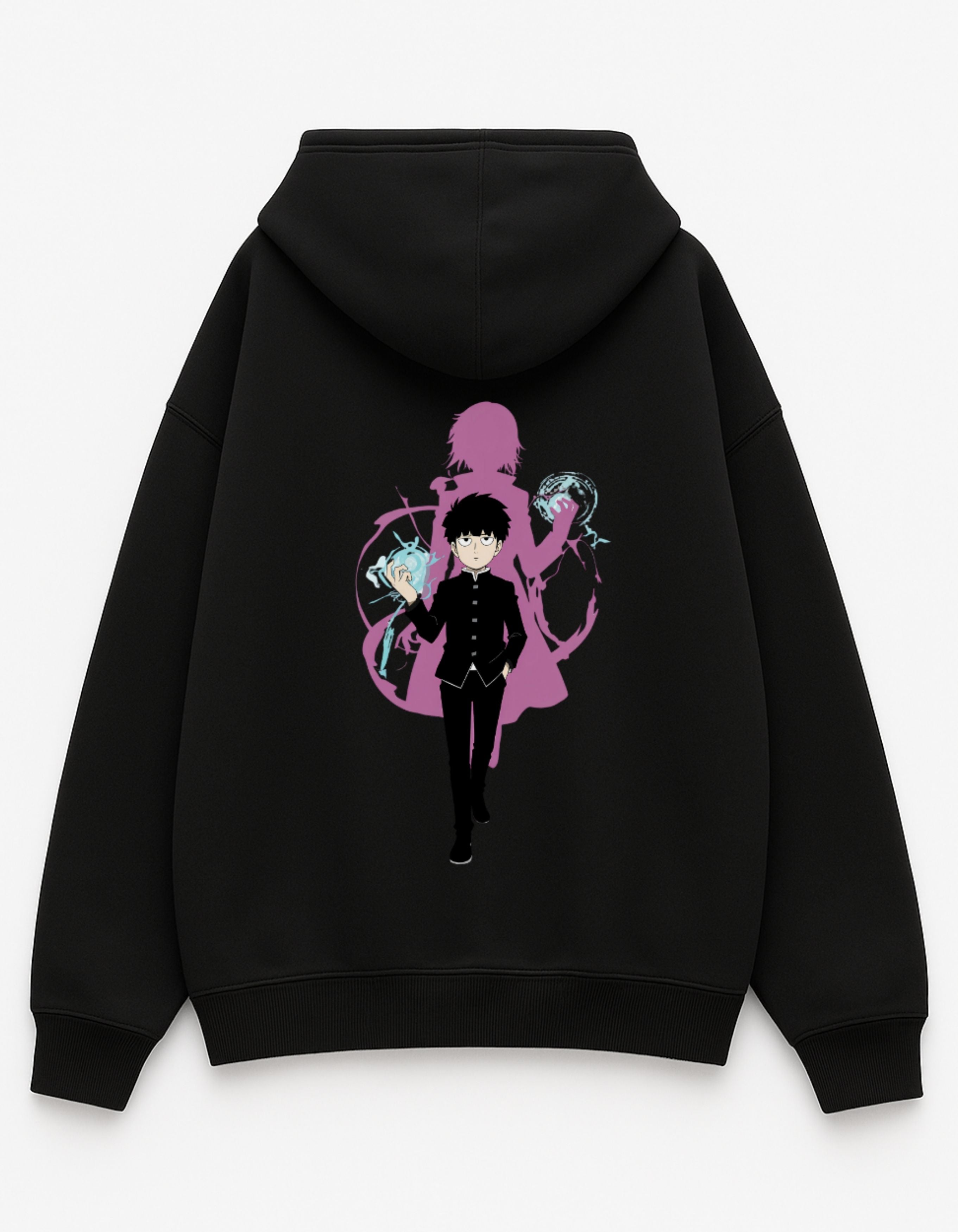 Anime Psychic Power Oversized Hoodie