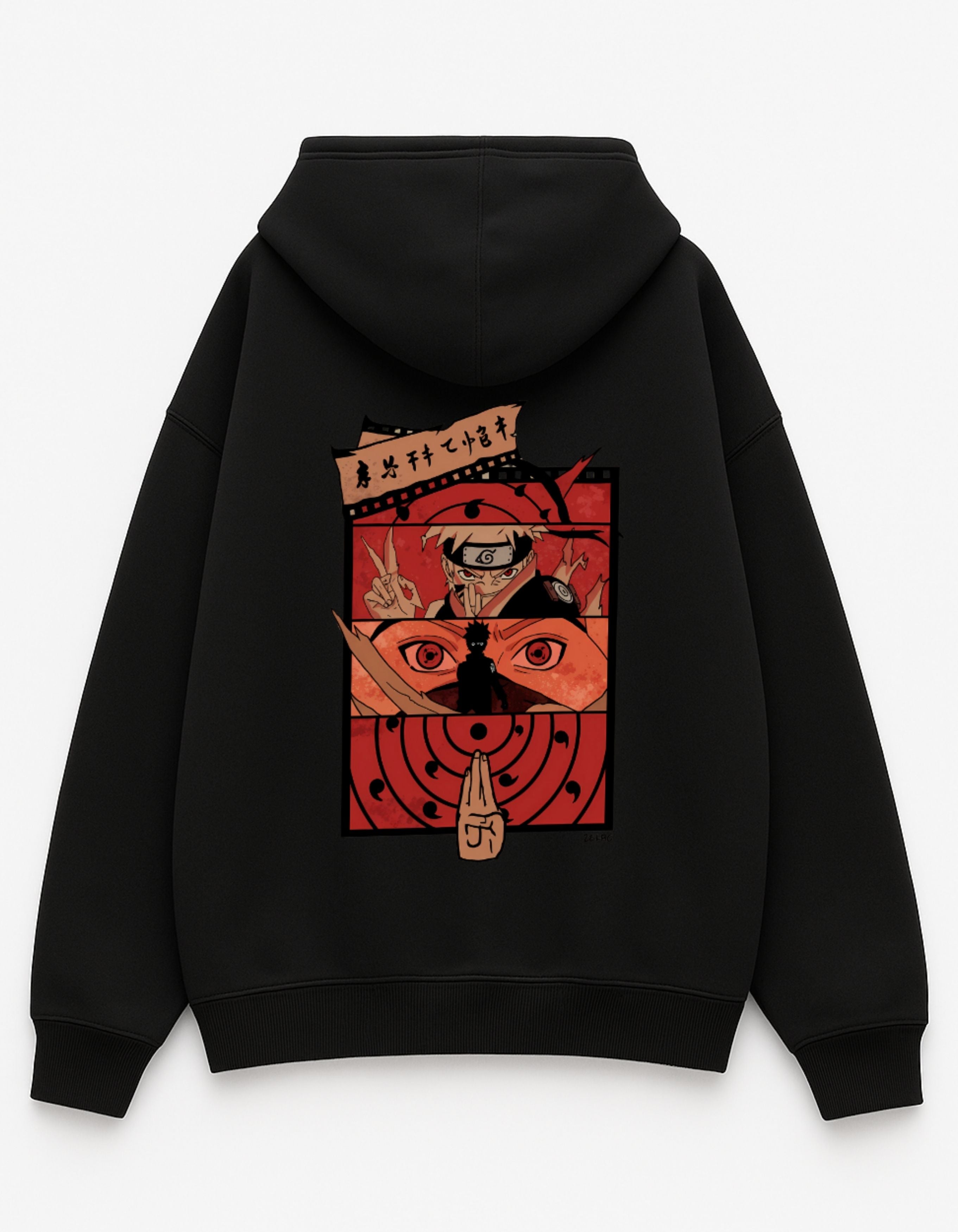 Red Ninja Vision Oversized Hoodie