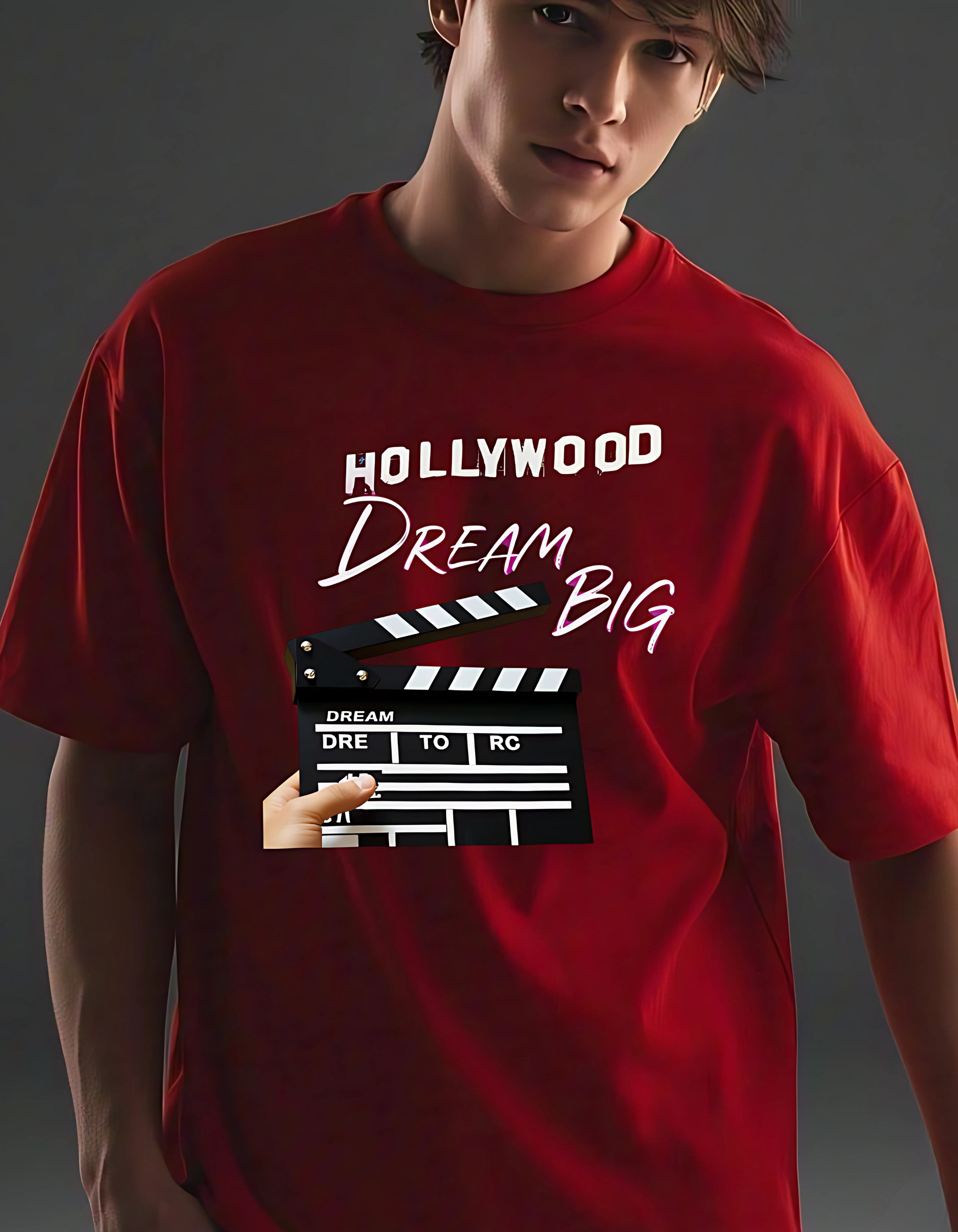 Hollywood Dream Big Graphic T-Shirt