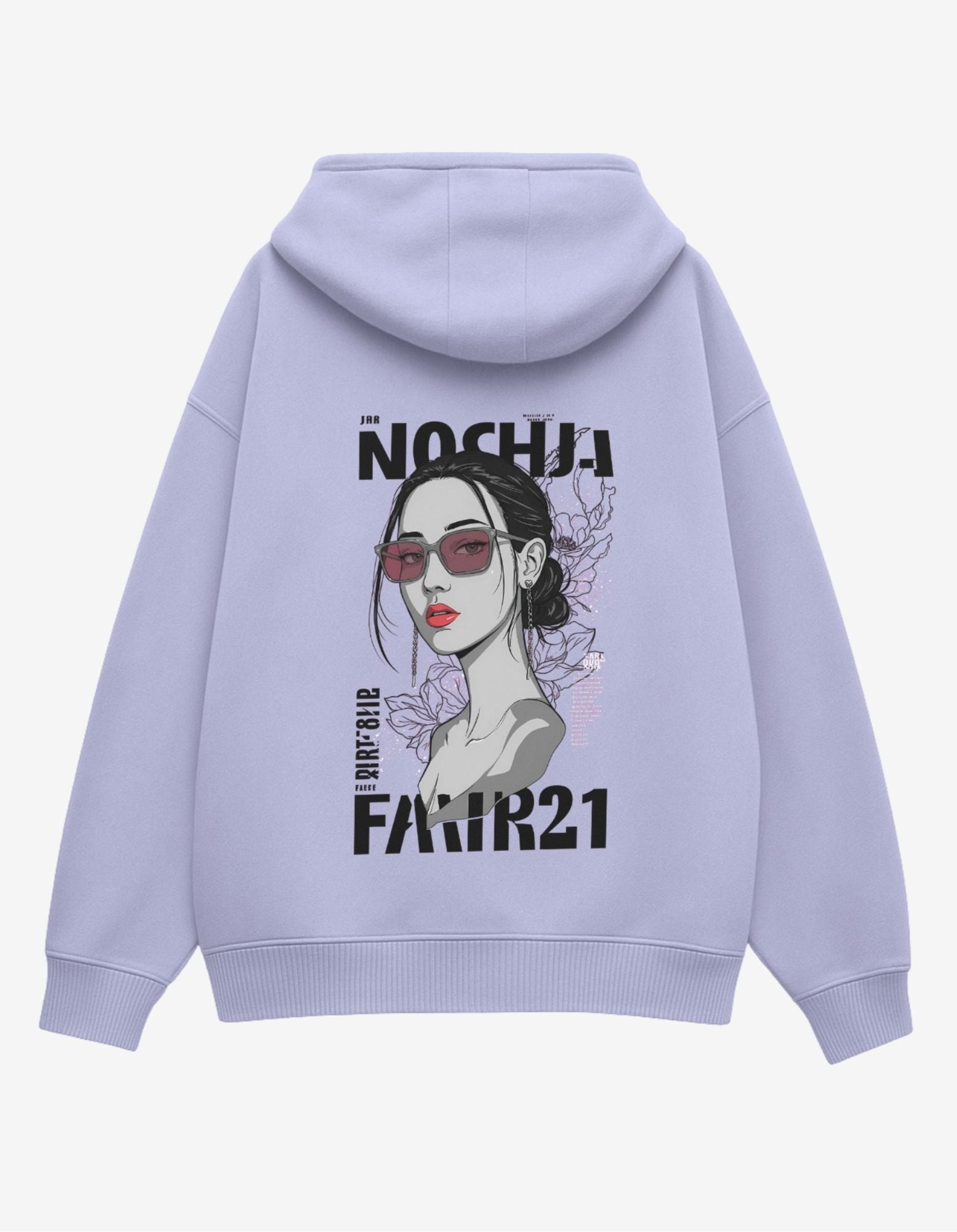 Noir Muse Oversized Hoodie