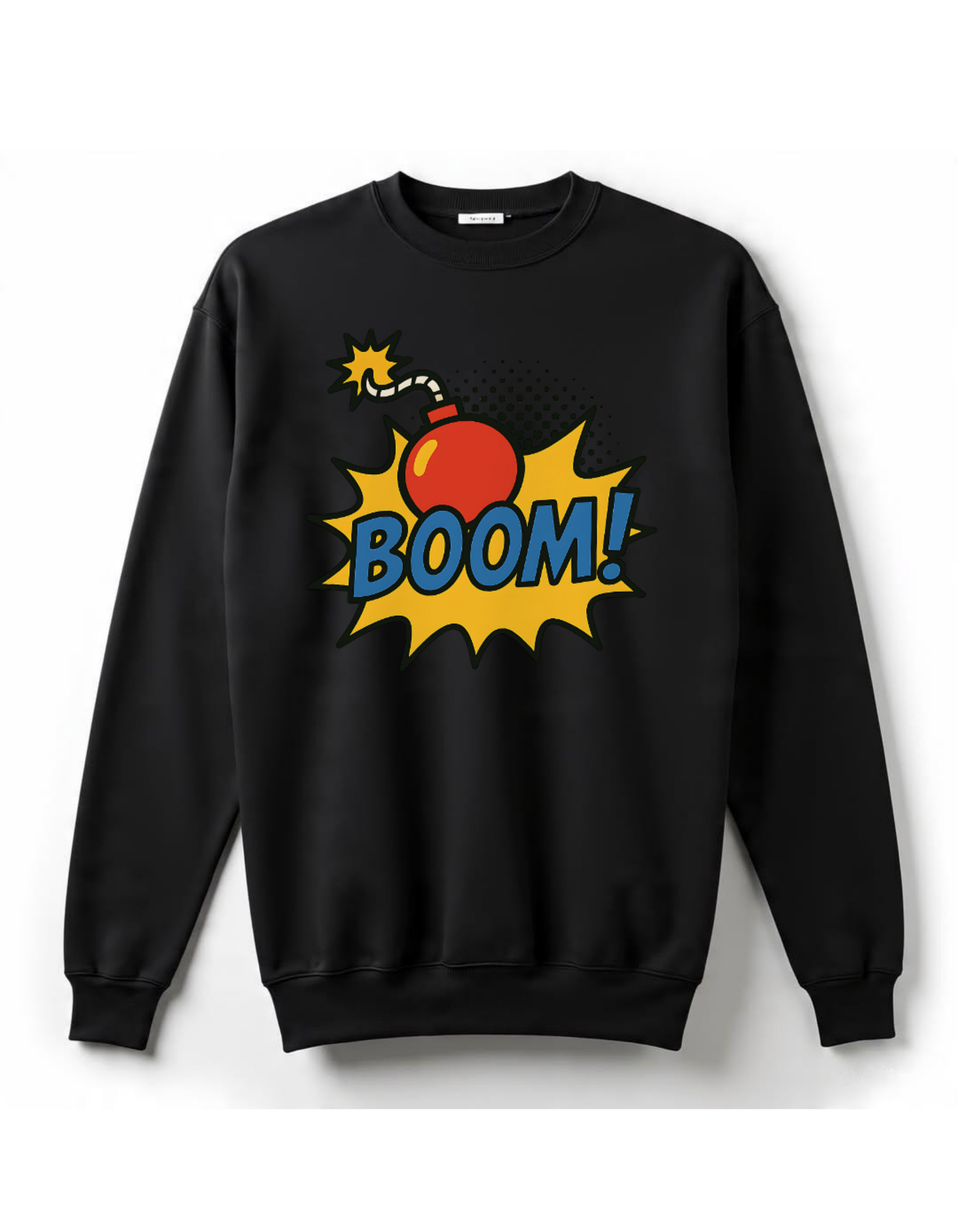 BOOM! Comic Graphic Oversized Sweatshirt