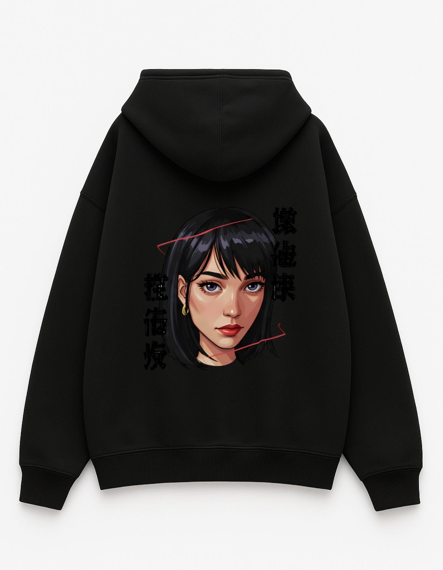 Dark Aura Oversized Hoodie