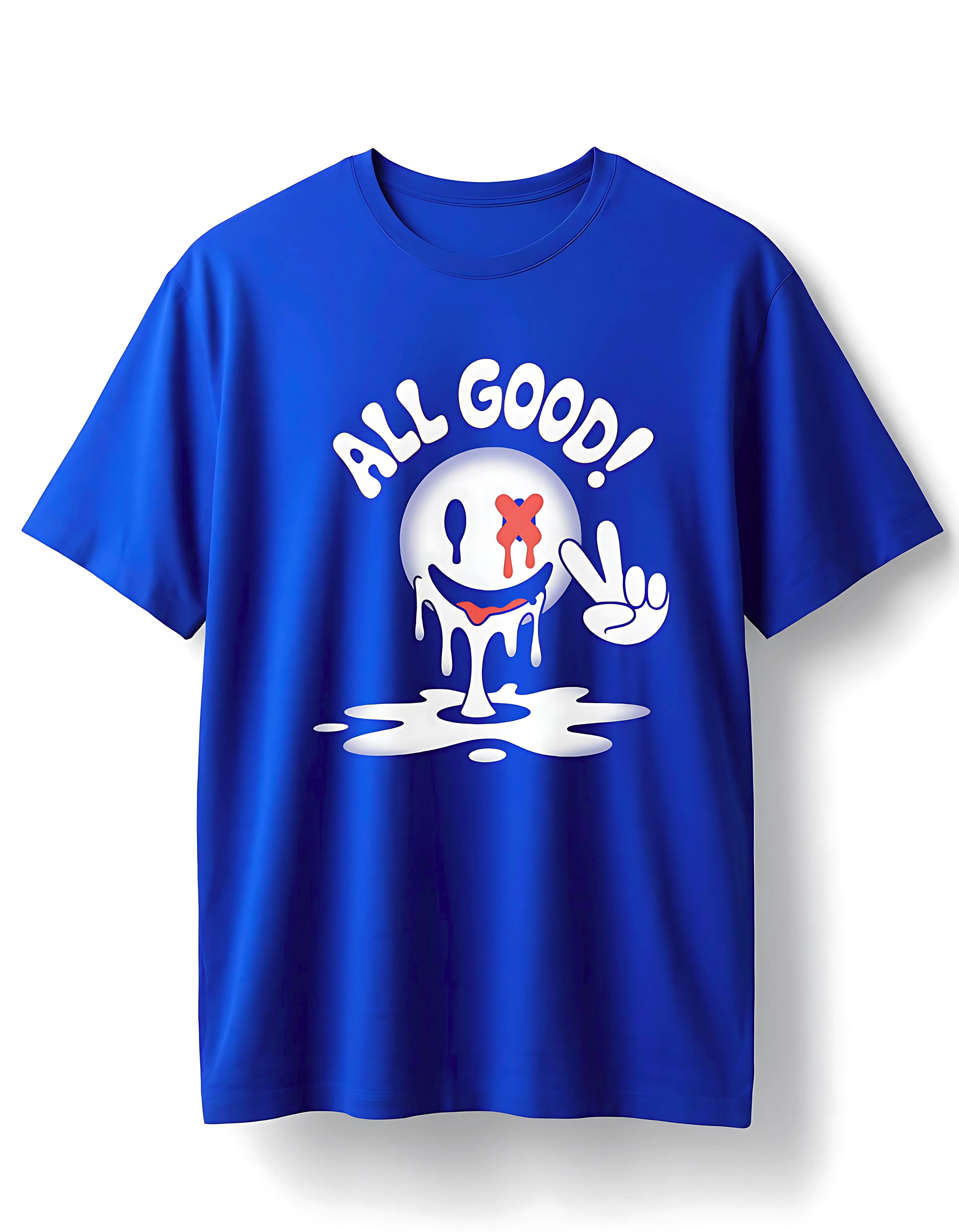 All Good Drip Graphic Oversized T-Shirt
