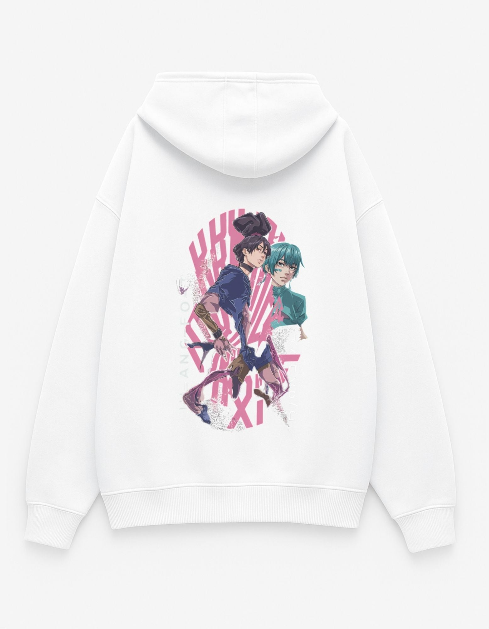 Anime Duo Oversized Hoodie