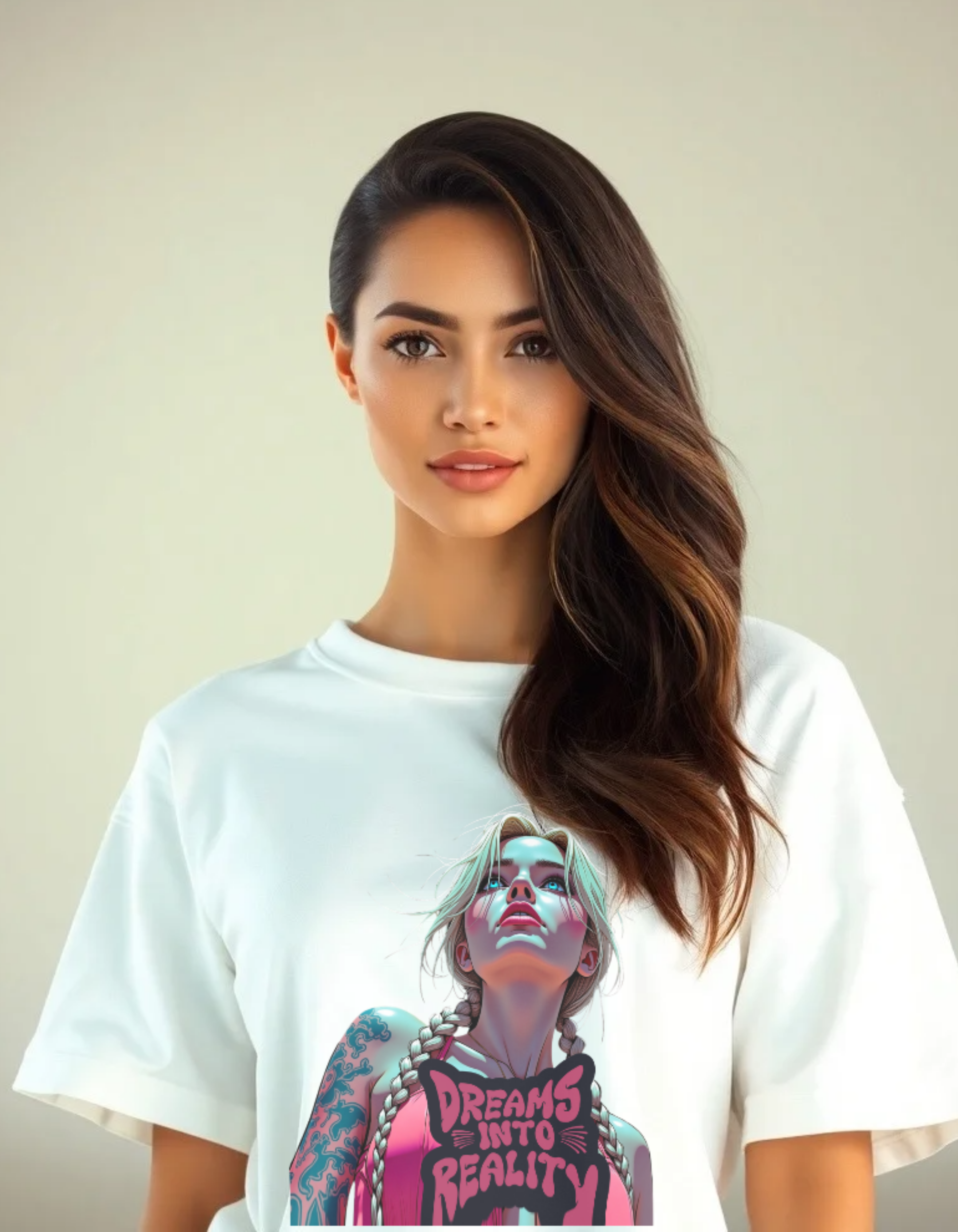 Dreams Into Reality Terry T-Shirt – Premium Comfort & Style