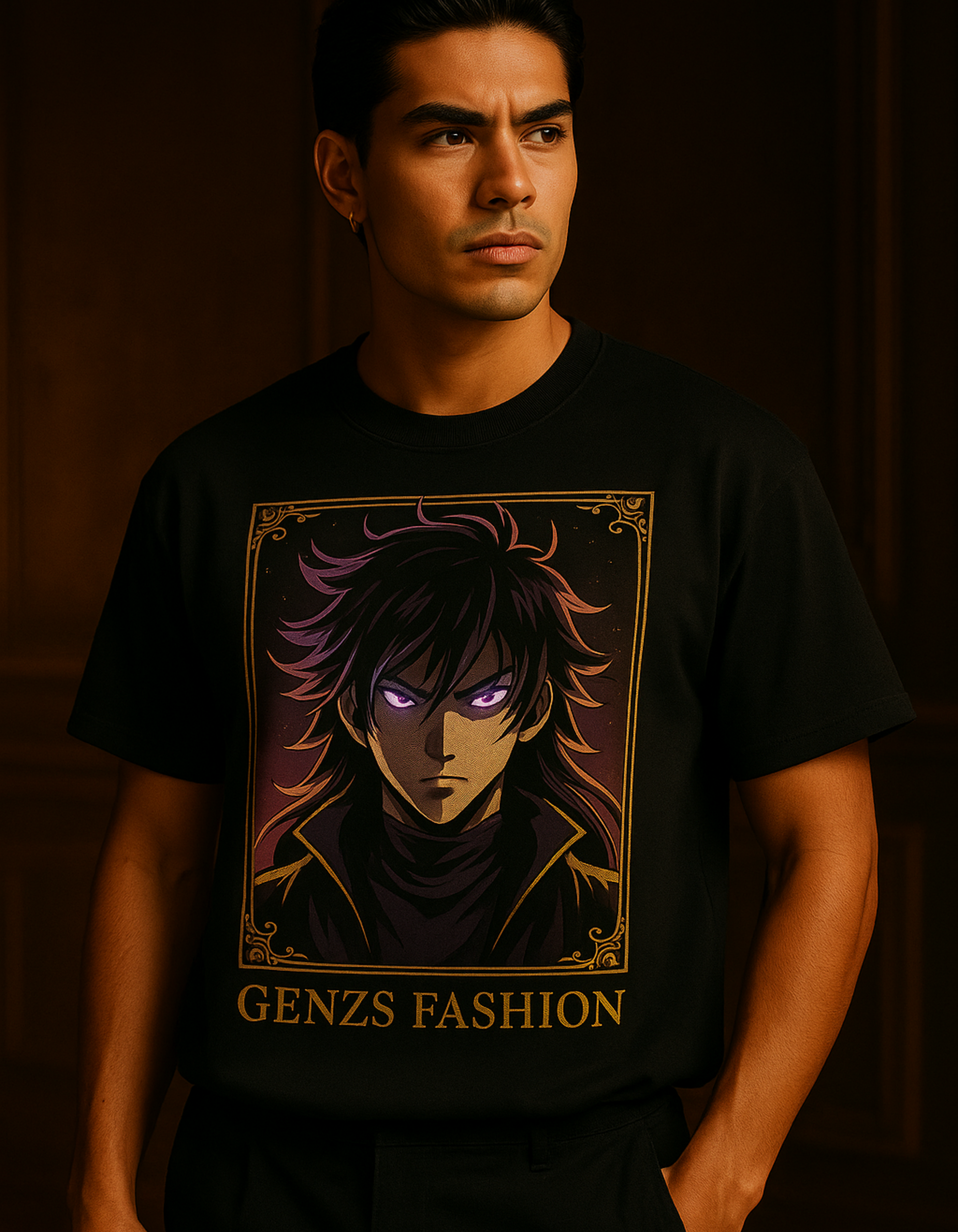 Dark Aura Black GENZs Tee