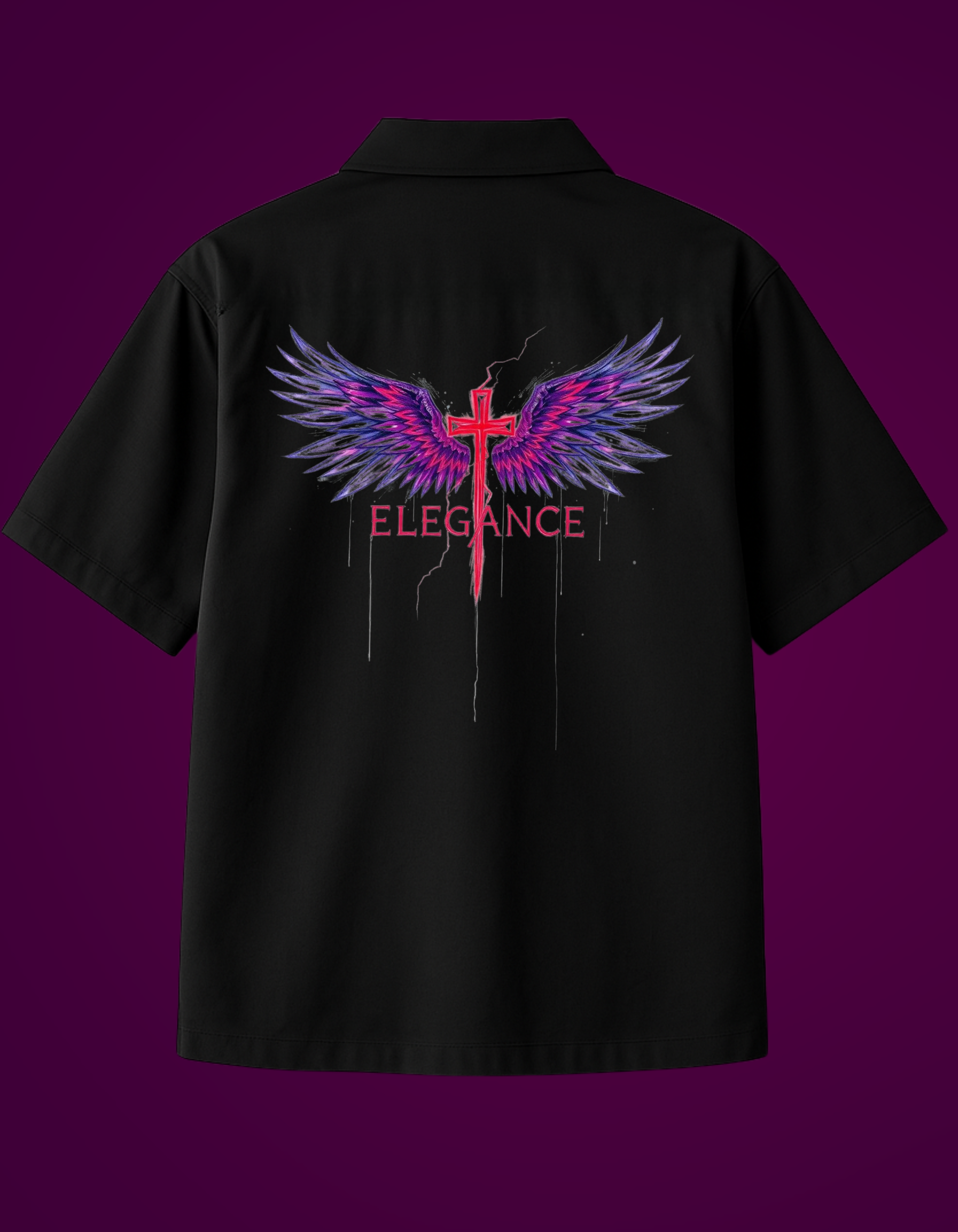 Graphic Shirt with Wings – Bold Streetwear