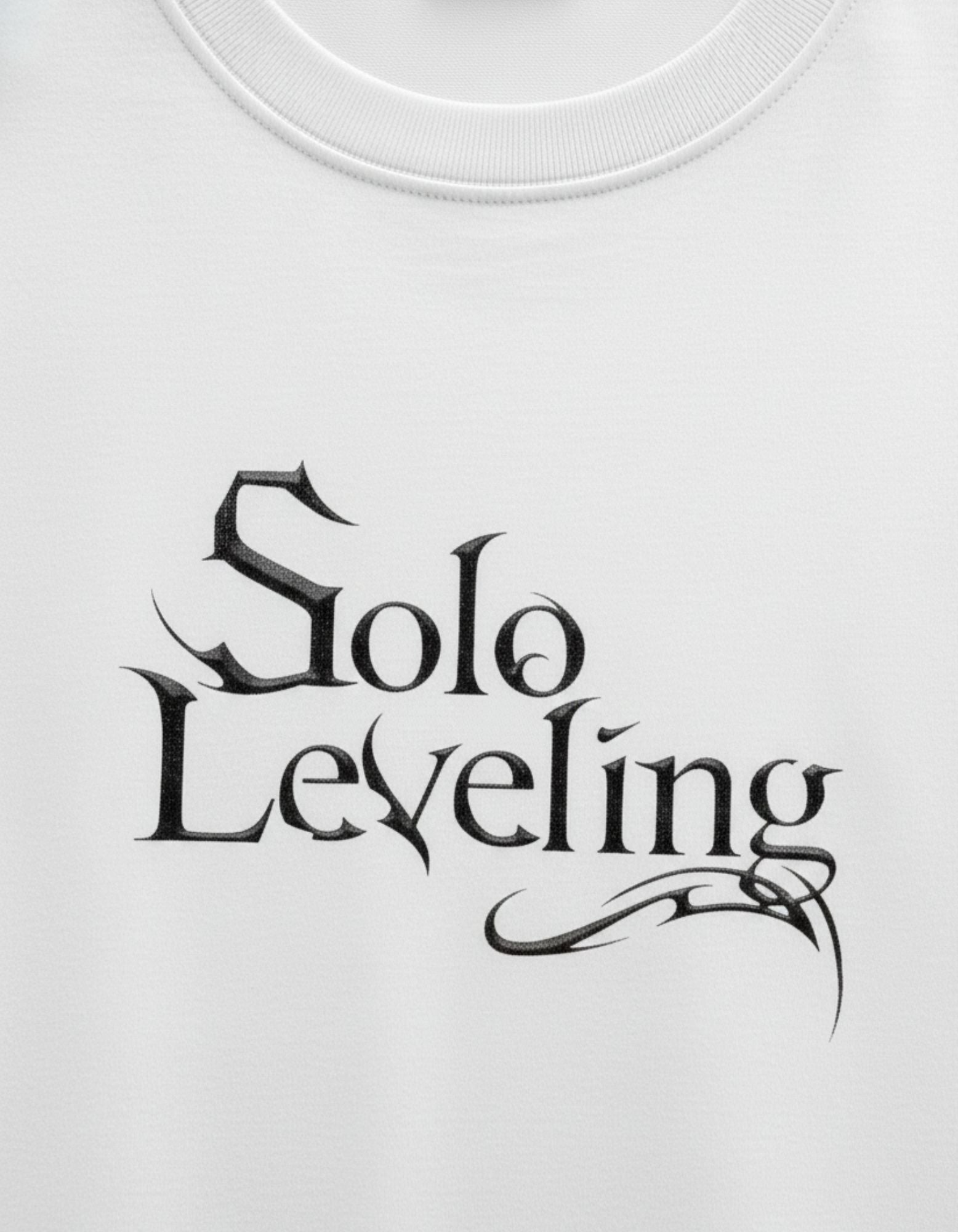 Solo Leveling Terry T-Shirt | Stylish & Bold Design
