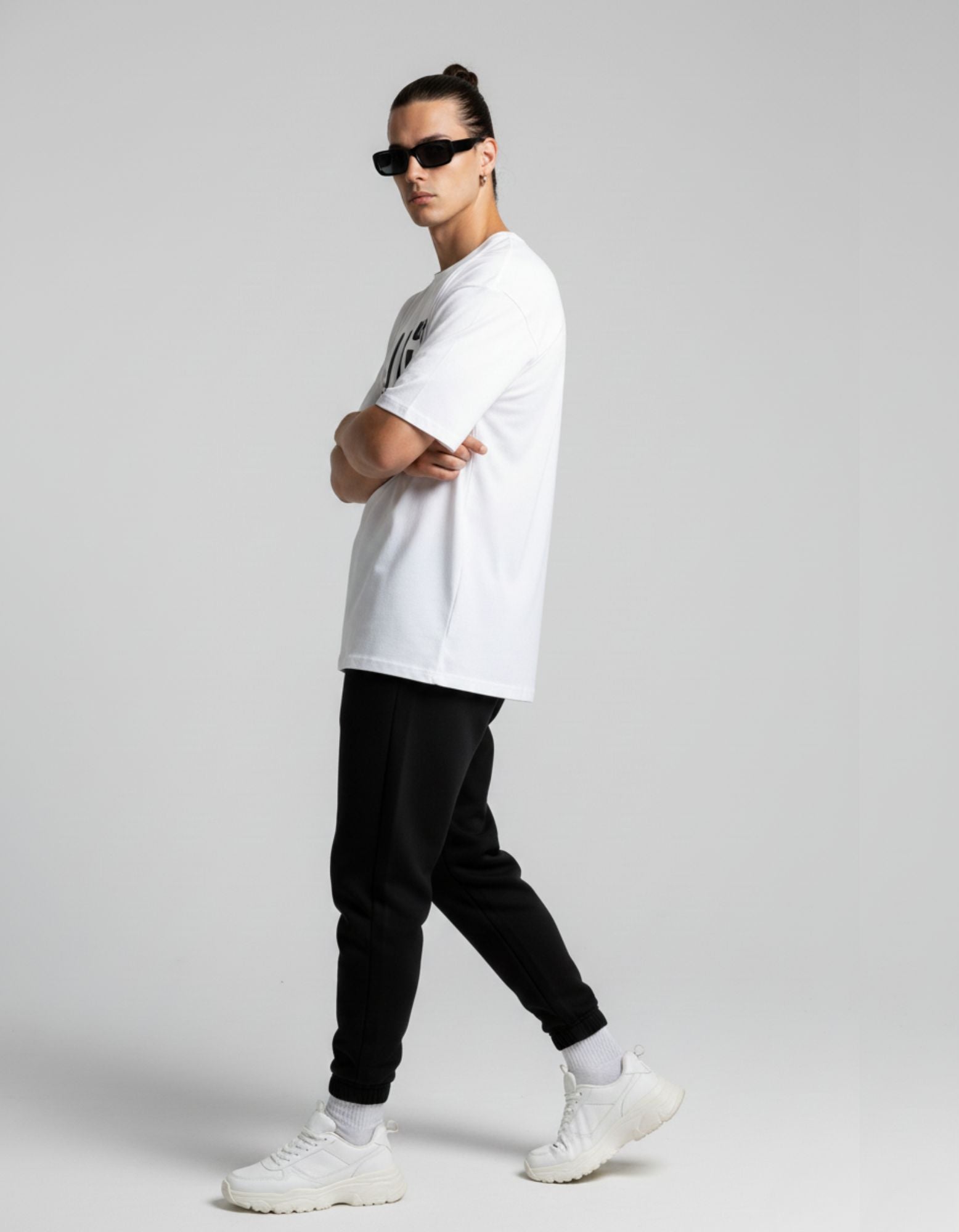 Terry Oversized T-Shirt with Los Angeles Print – Bold City Vibes
