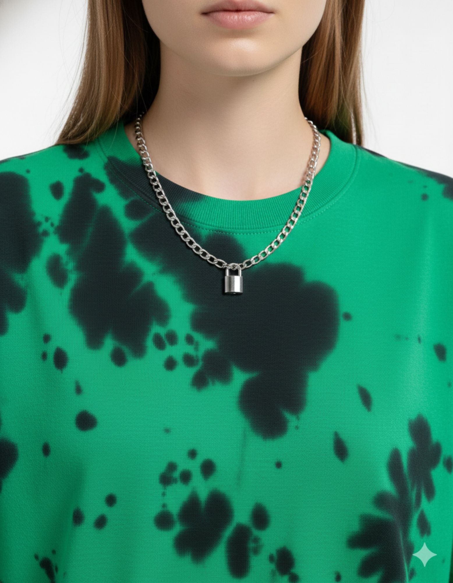 Toxic Fade Green Tie-Dye Tee
