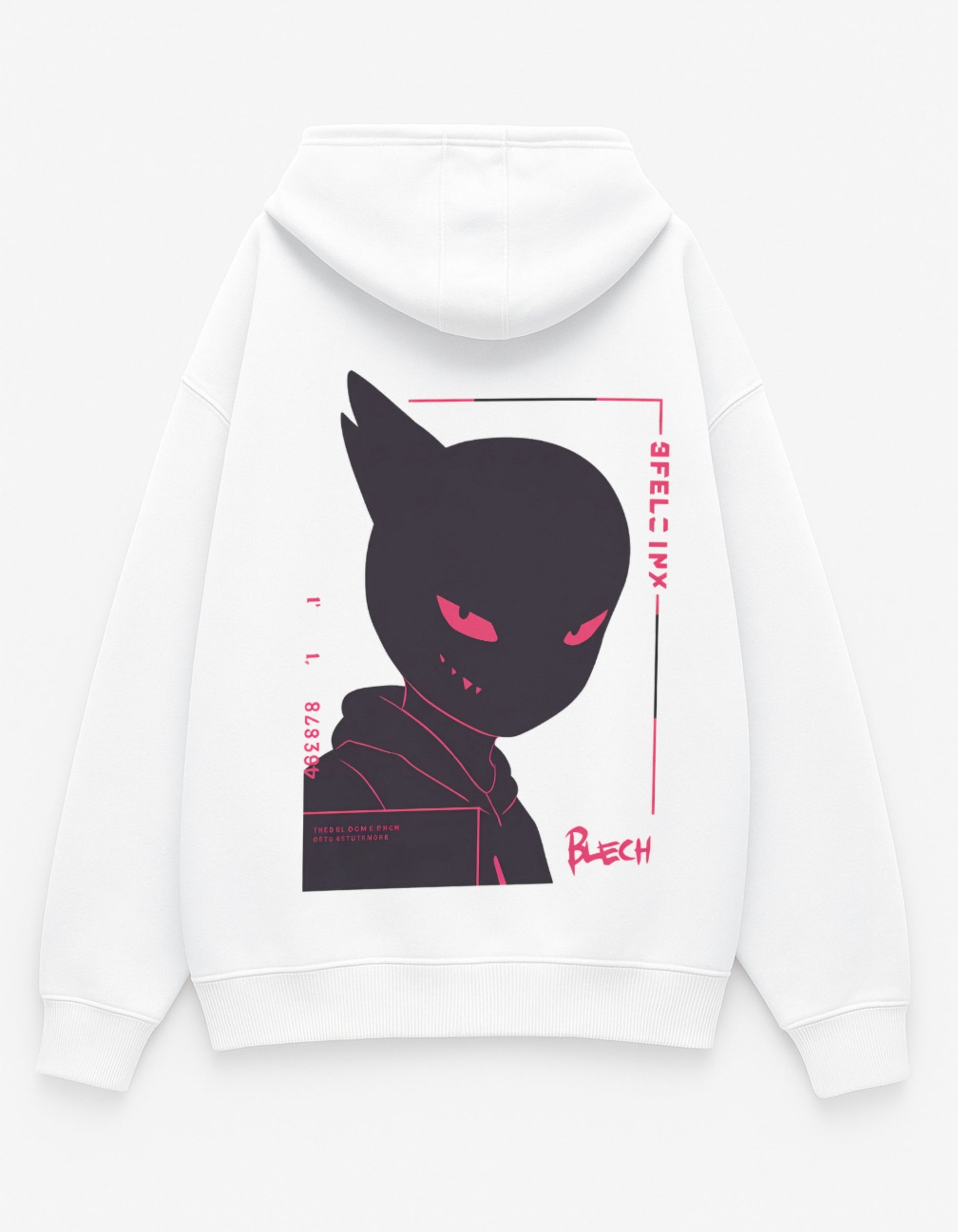 Neon Hollow Oversized Hoodie