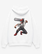 Chainsaw Fighter Oversized Hoodie