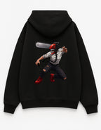 Chainsaw Fighter Oversized Hoodie