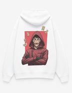 Money Heist Mask Oversized Hoodie