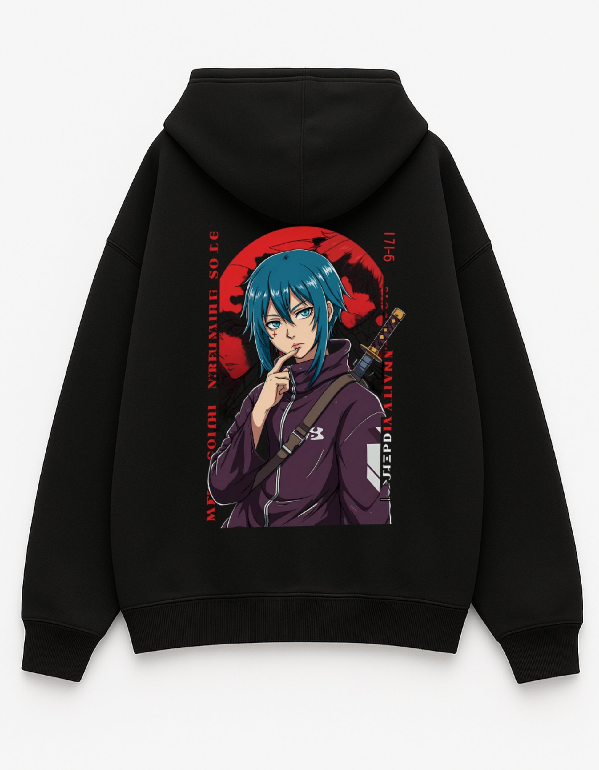 Shadow Samurai Oversized Hoodie