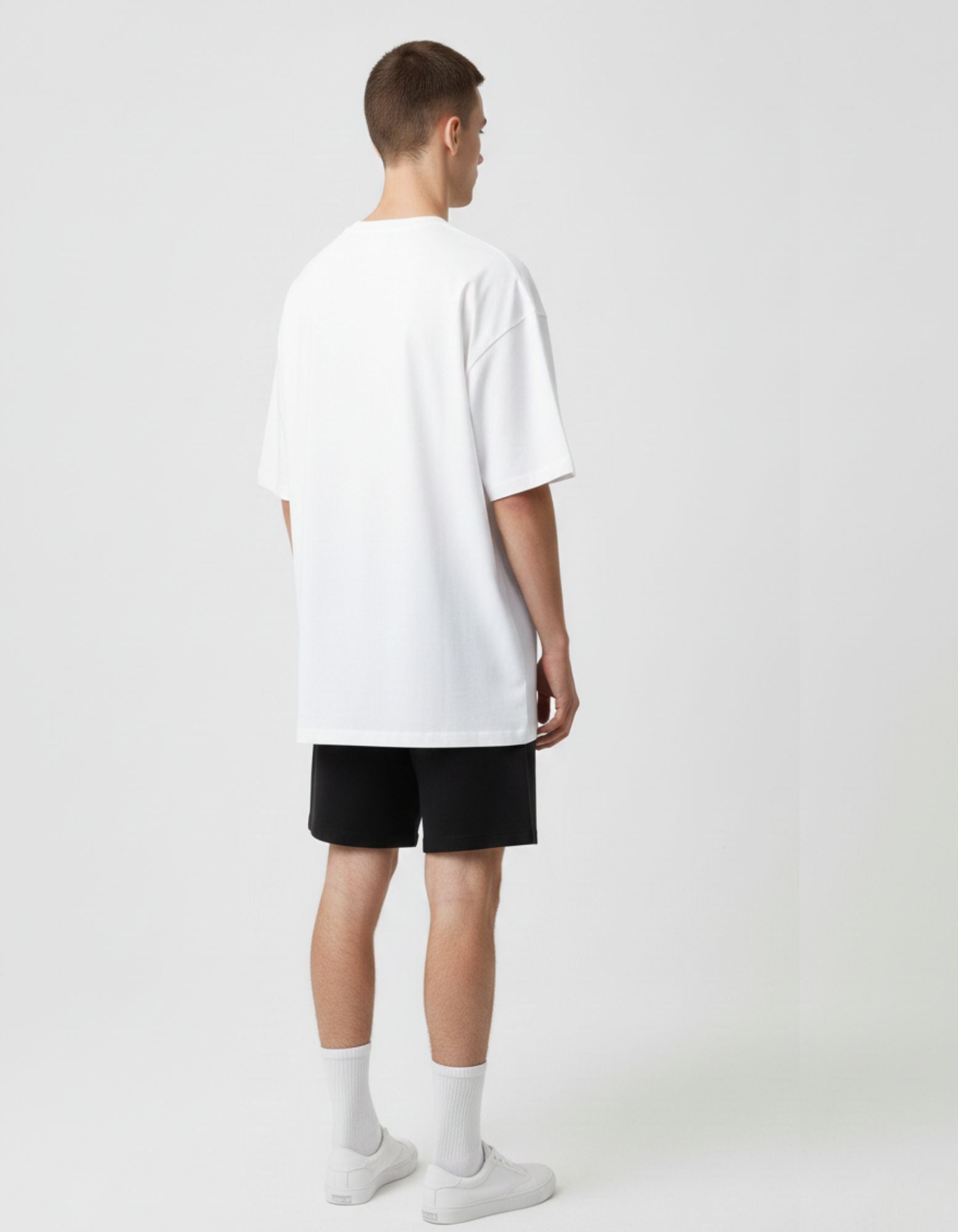 Terry Oversized T-Shirt with Spider-Man Print – Heroic Style