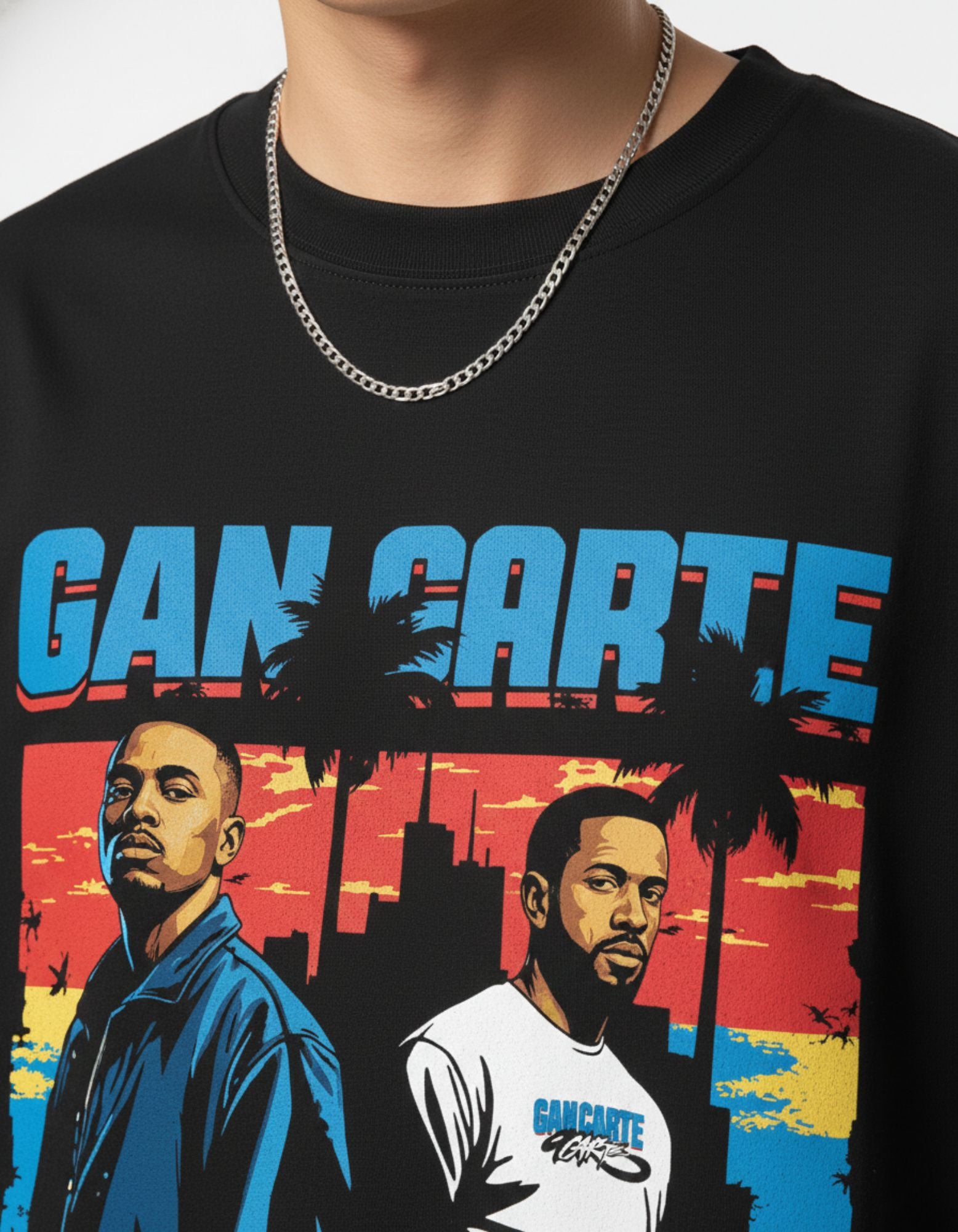 Gangster Oversized T-Shirt – Bold & Stylish Streetwear