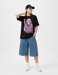 Neo Tokyo Pink Girl Oversized T-Shirt
