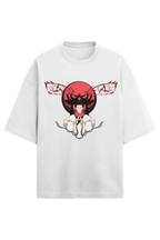 Mystical Deer Terry T-Shirt for Bold, Creative Style