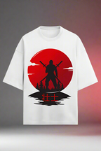Samurai Sunset T-Shirt - Bold and Striking Design