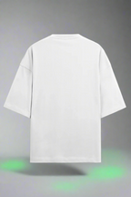 Terry Oversized T-Shirt with Lamborghini Print