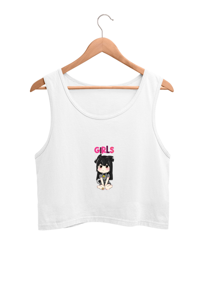 Girl Crop Tank – Confident, Bold Fashion