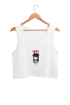 Girl Crop Tank – Confident, Bold Fashion