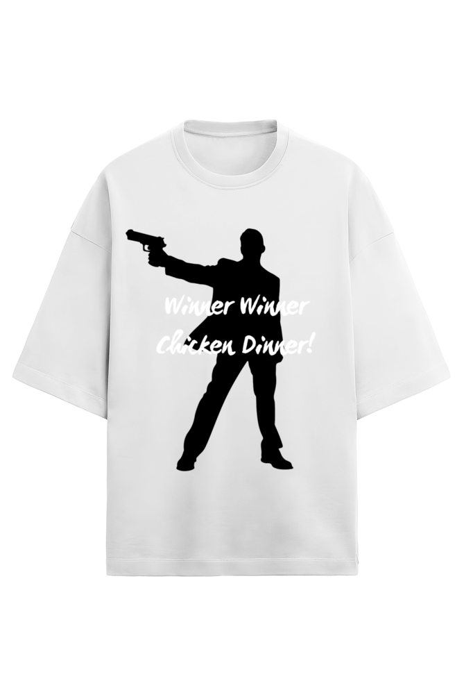 Winner Winner Chicken Dinner Terry T-shirt – Fun & Comfortable Gaming Gear