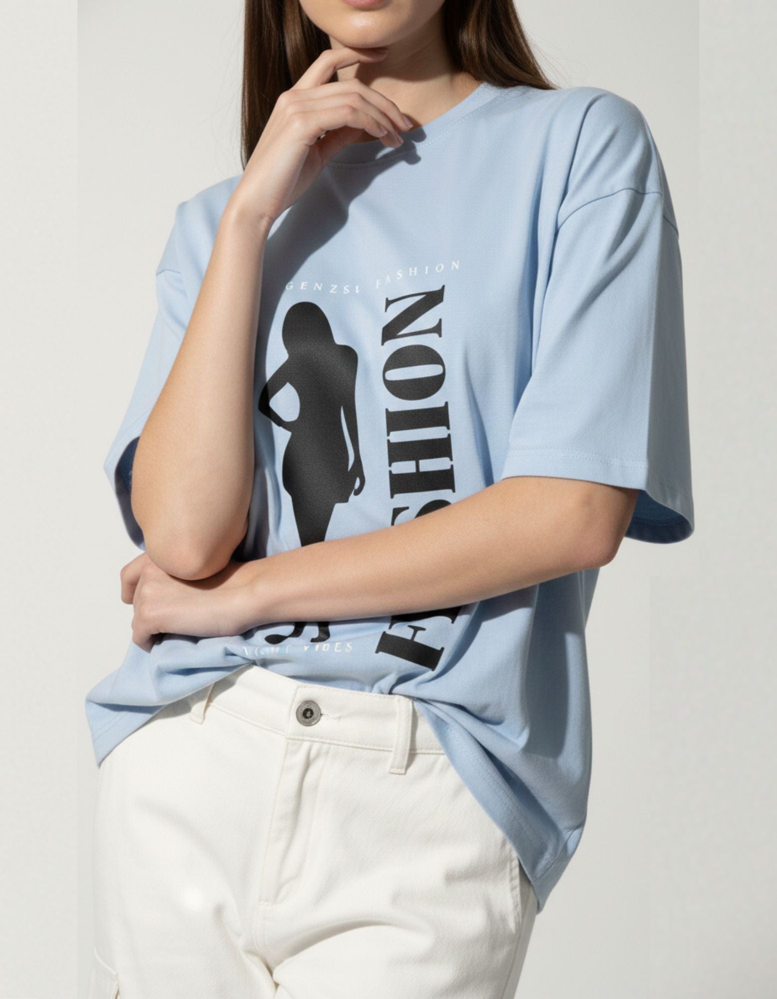 FASHION Silhouette Oversized T-Shirt