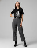 Monochrome Rebel Oversized T-Shirt
