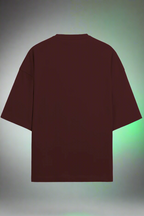 Terry Oversized T-Shirt with Lamborghini Print