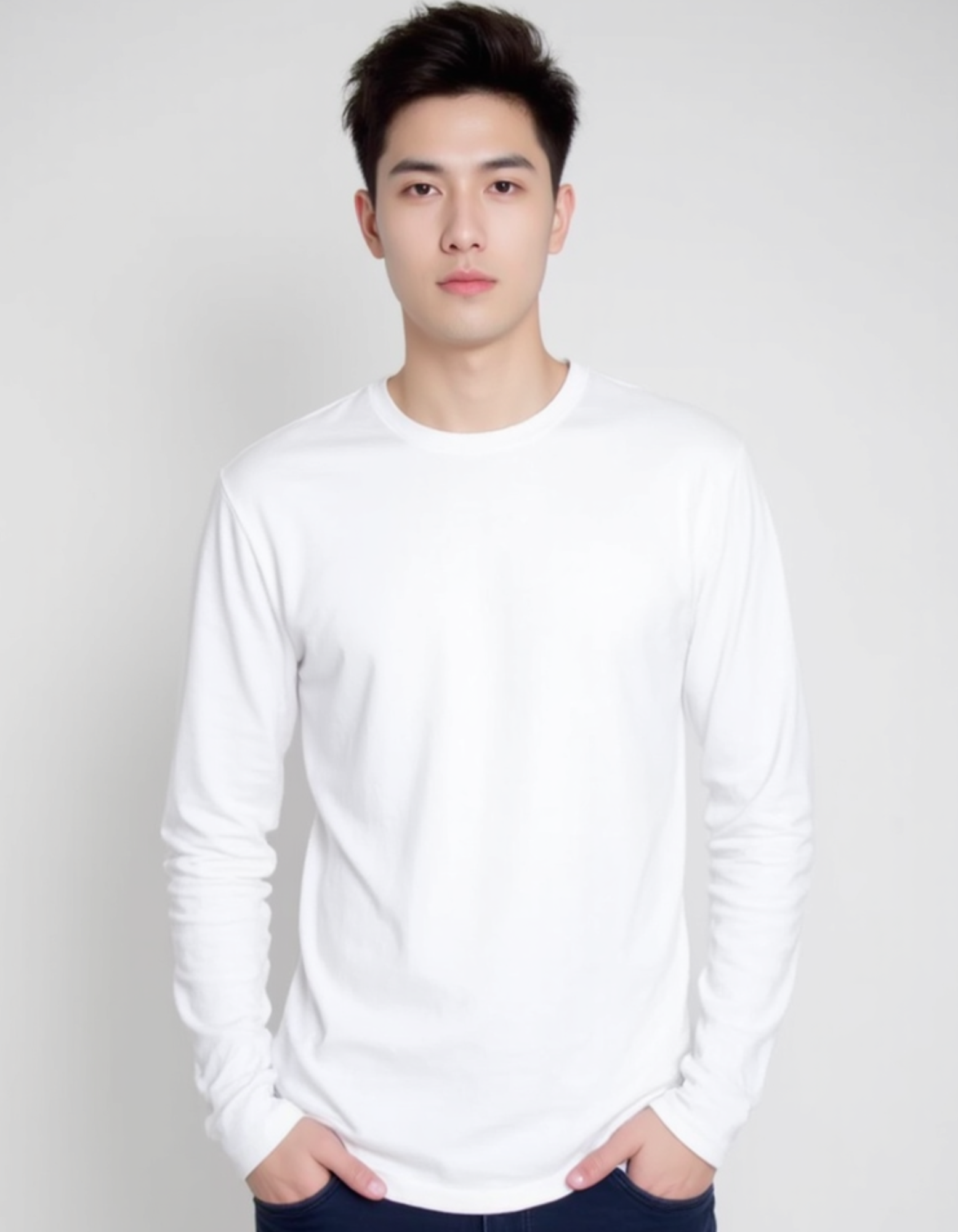 Long-Sleeve Streetwear Tee