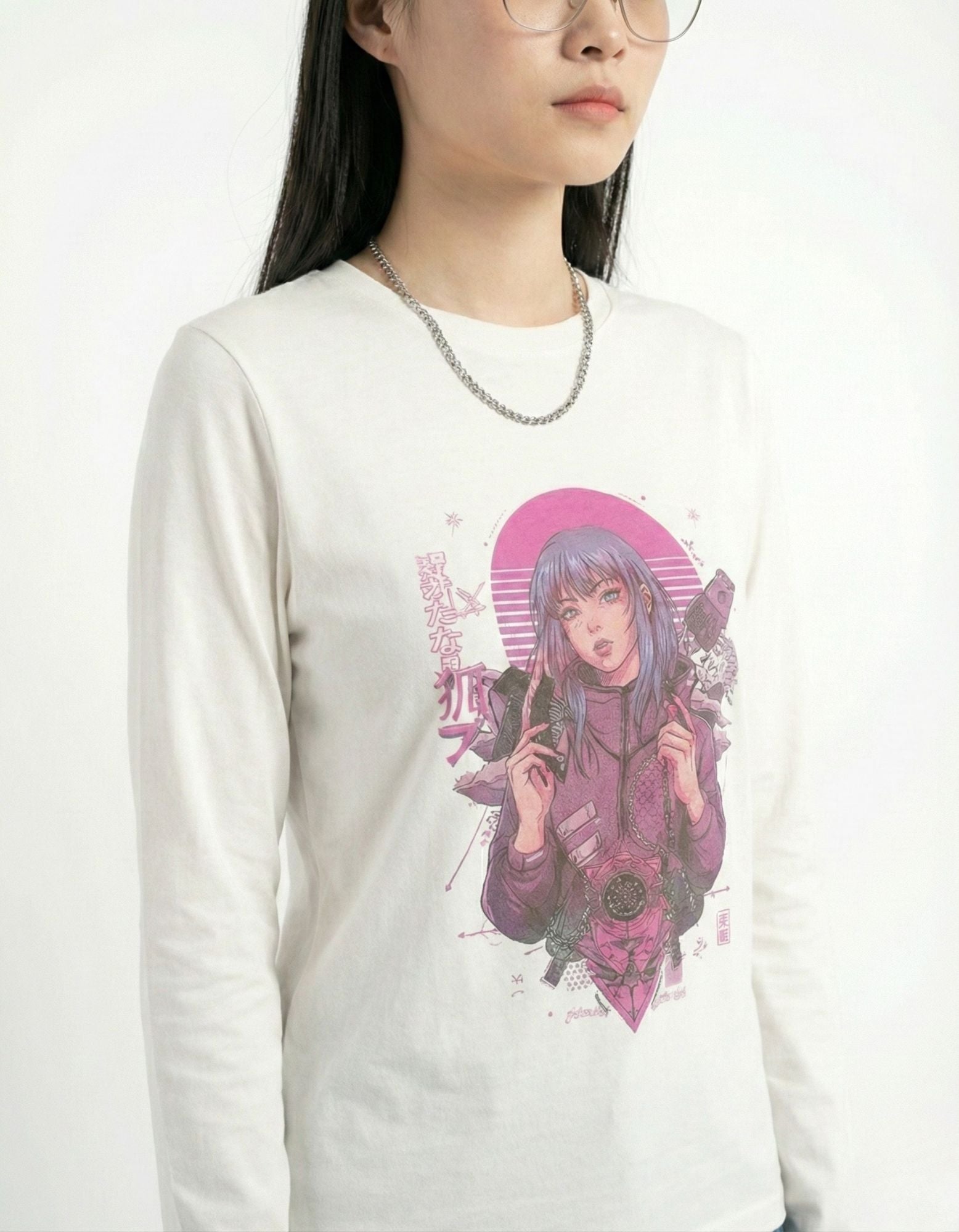 Neon Dream Girl Full Sleeve T-Shirt