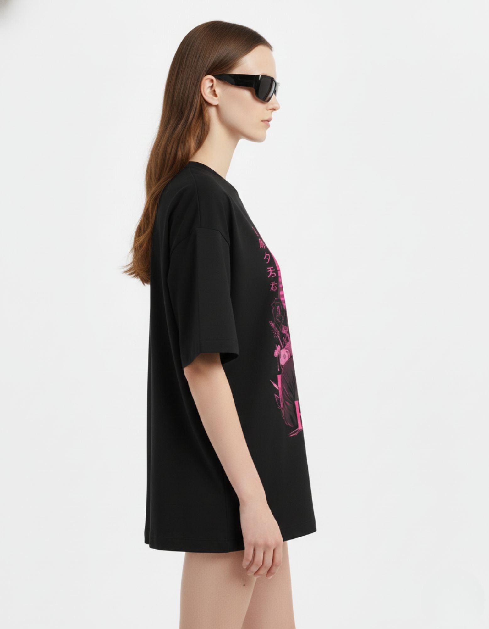 Hella Girl Oversized Streetwear T-Shirt