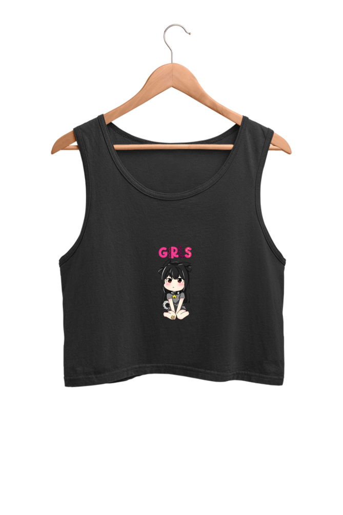 Girl Crop Tank – Confident, Bold Fashion
