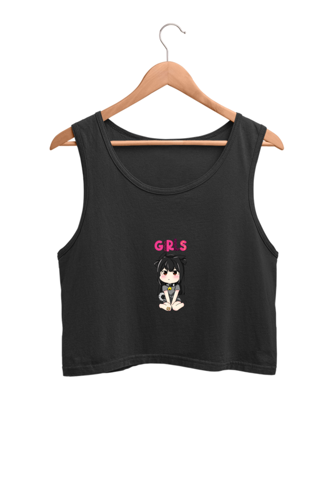 Girl Crop Tank – Confident, Bold Fashion