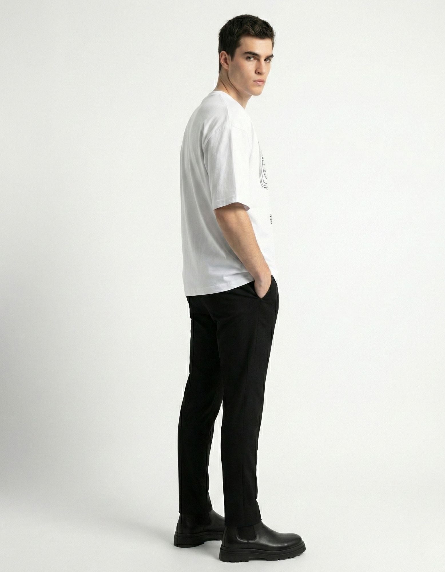 Retro Radio Oversized Tee