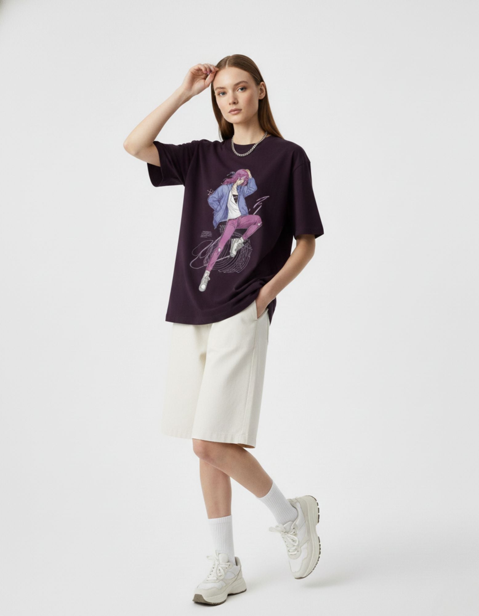 Oversized Anime Streetwear T-Shirt