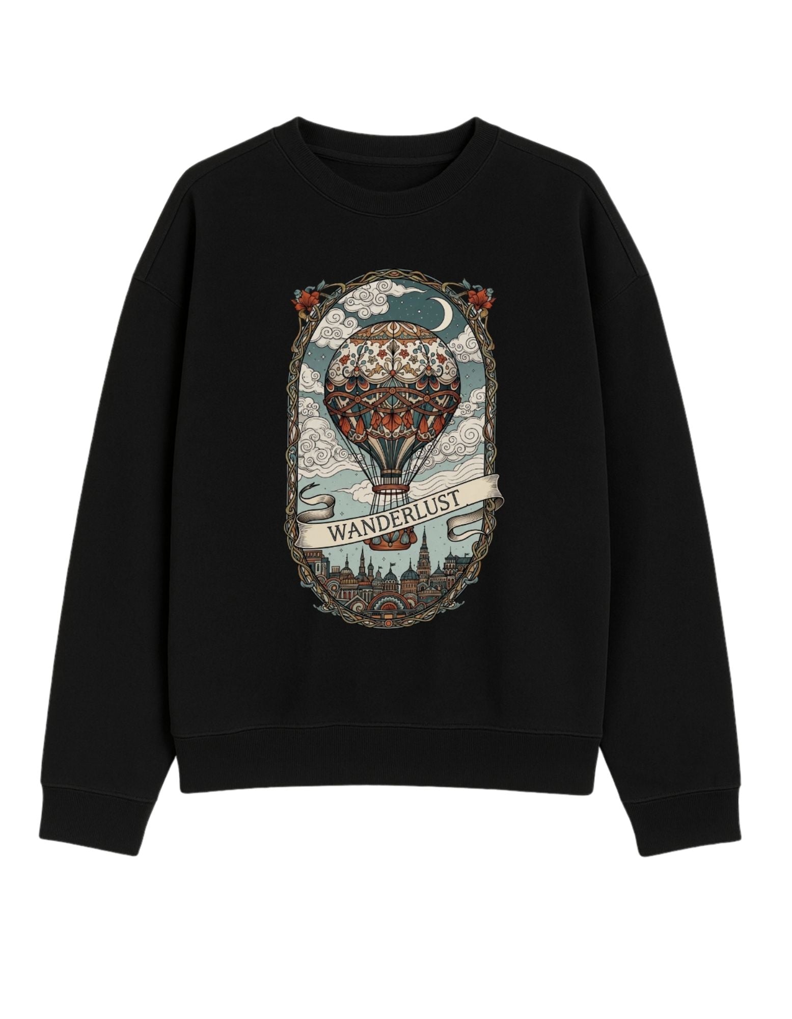 Sky Voyage Oversized Sweatshirt