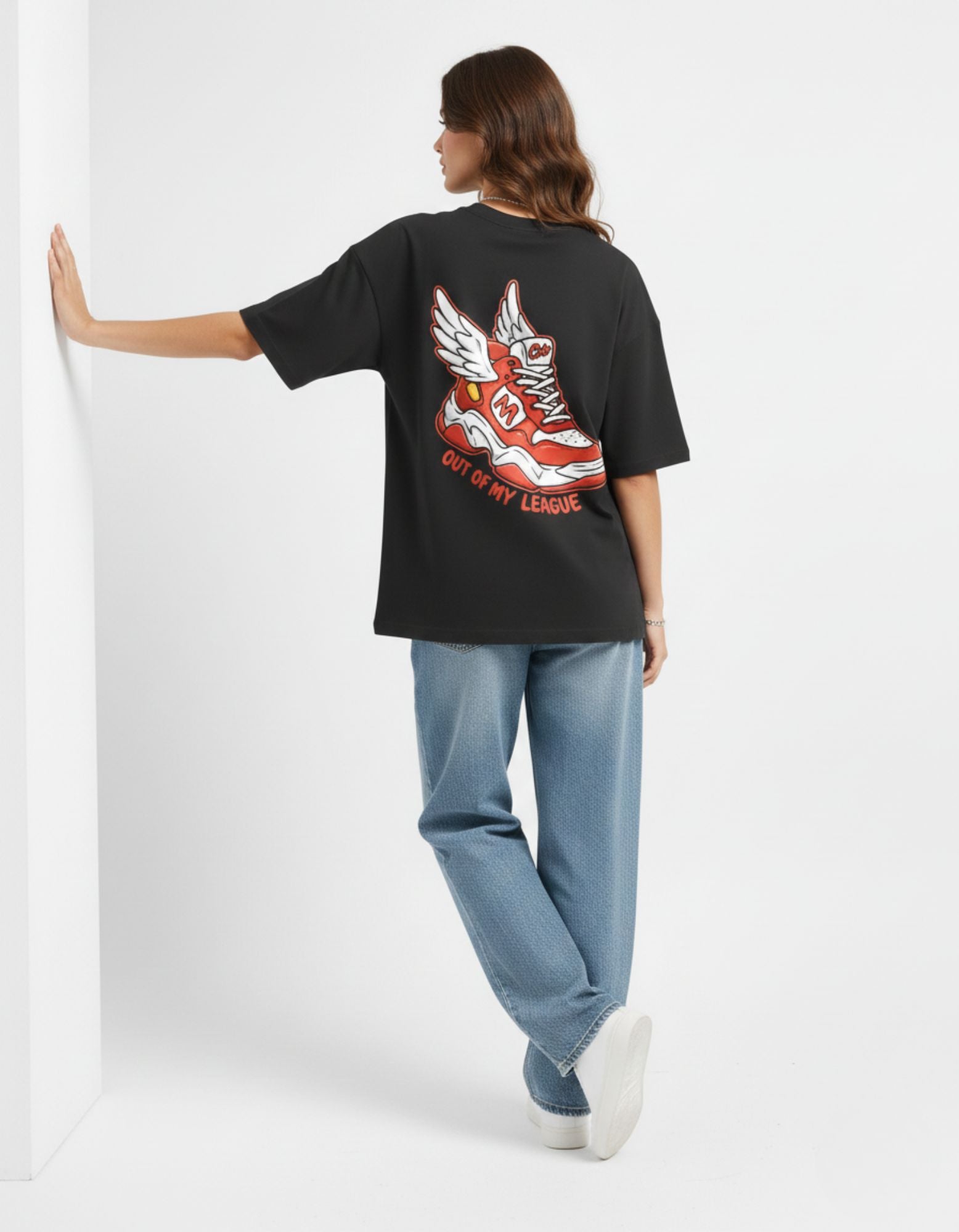 Out of My League Oversized Tee