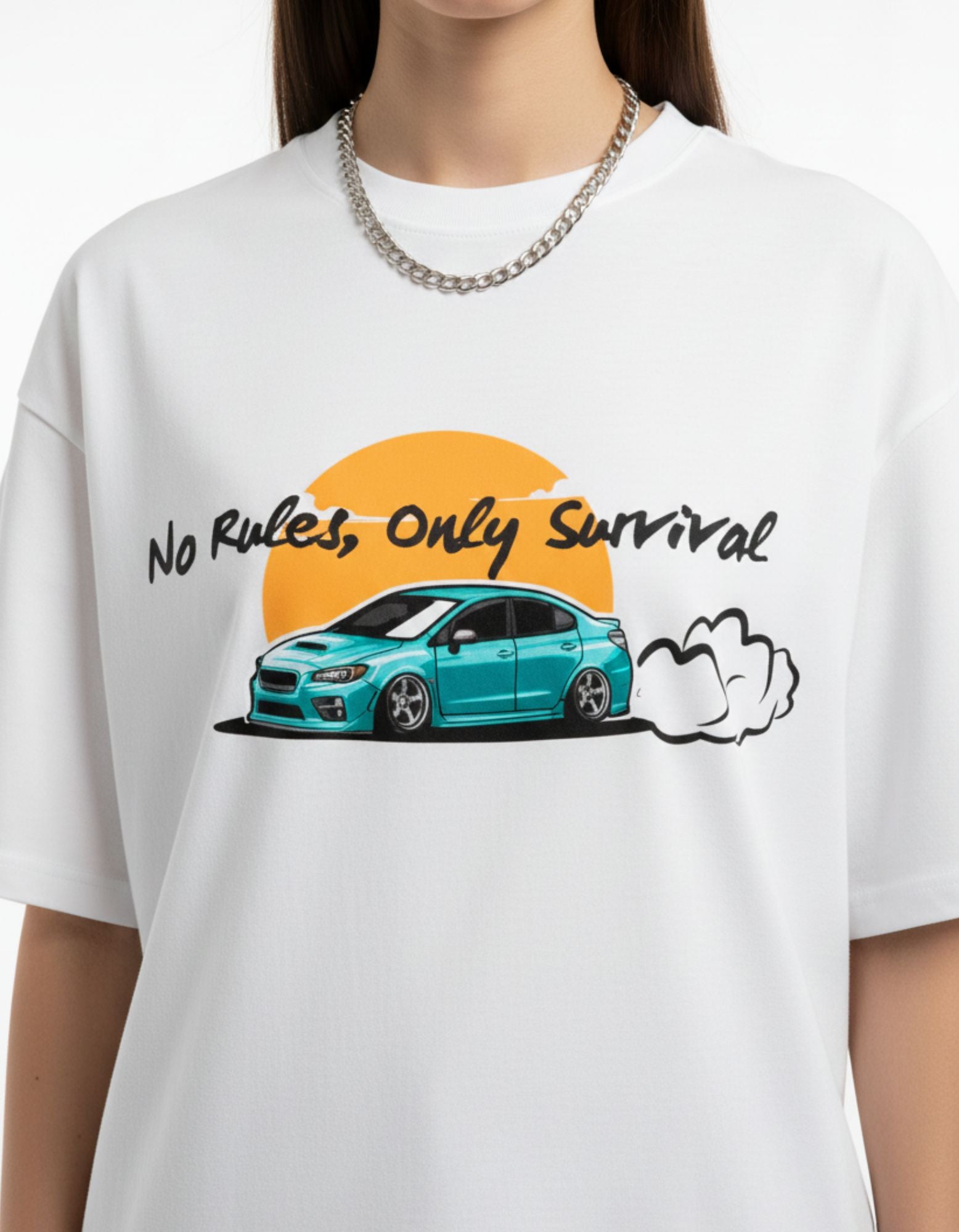 No Rules Only Survive Terry T-shirt – Bold Drift Style