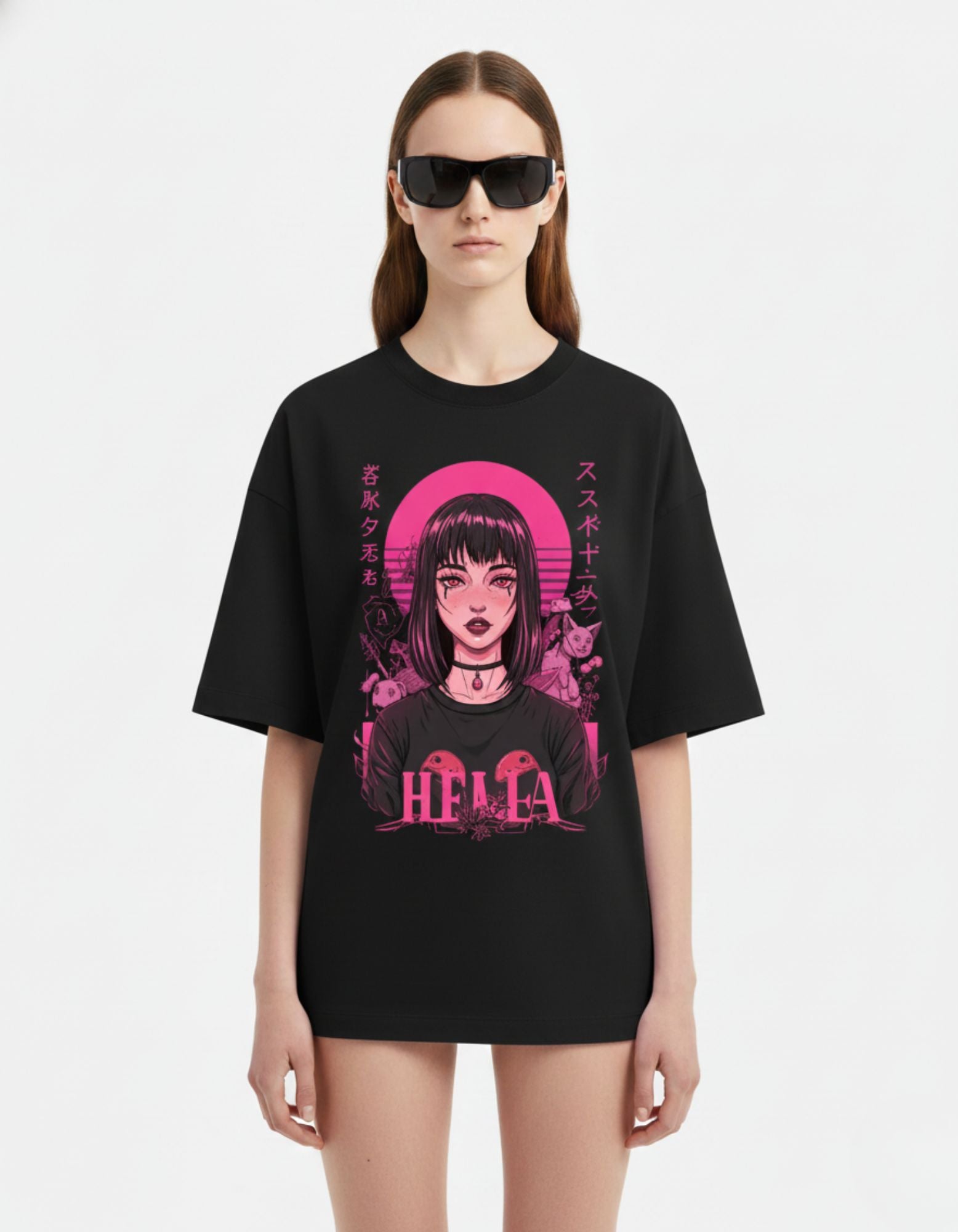 Hella Girl Oversized Streetwear T-Shirt